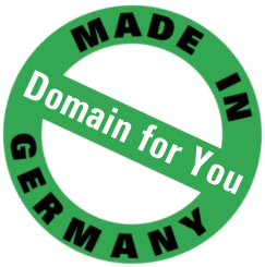 Domain made in Germany